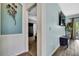 Hallway area with view to bedroom at 5925 Sweet William Ter, Land O Lakes, FL 34639