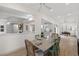 Bright dining area with natural light, wood floors, and open sightlines to other rooms at 6618 12Th N St, St Petersburg, FL 33702
