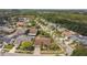 Elevated neighborhood shot displaying mature trees, manicured lawns and neatly planned street layouts at 8601 Chadwick Dr, Tampa, FL 33635