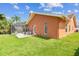 Well-maintained backyard featuring a privacy fence, offering a secure and private outdoor space at 8601 Chadwick Dr, Tampa, FL 33635
