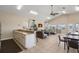 Spacious clubhouse features a kitchenette, comfortable seating, and ample space for gatherings and community events at 9201 Captiva Cir, St Pete Beach, FL 33706