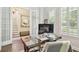 Bright office with modern design elements, a glass top desk, and lots of natural light at 925 Monticello N Blvd, St Petersburg, FL 33703