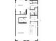 Detailed floor plan showcasing the layout of the living room, kitchen, bedrooms and bathrooms at 131 92Nd Ave, Treasure Island, FL 33706