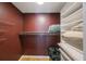 Organized walk-in closet with shelves, hanging rod, and storage space at 1706 Sloop Pl, Brandon, FL 33511