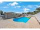 Sparkling pool with brick paver patio, perfect for summer relaxation and enjoyment at 1706 Sloop Pl, Brandon, FL 33511