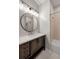 Bathroom featuring a single vanity and a shower-tub combo at 2350 126Th E Dr, Parrish, FL 34219