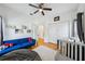 Cozy Bedroom with crib, sofa, and natural light showcases a comfortable and inviting space at 2616 11Th N St, St Petersburg, FL 33704