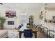 Elegant dining room with ample seating and view into kitchen at 2616 11Th N St, St Petersburg, FL 33704