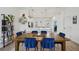 Dining area with view into the kitchen and backyard at 2616 11Th N St, St Petersburg, FL 33704