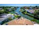 Lovely waterfront home with a private dock, perfect for enjoying the waterfront lifestyle at 3691 Center Cir, Largo, FL 33774