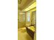 Bathroom showcasing glass shower, sink, and vanity with cabinets at 3717 Mckay Creek Dr, Largo, FL 33770