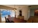 Dining room features a view of the pool at 3717 Mckay Creek Dr, Largo, FL 33770