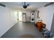 Bright garage features fresh paint and washer and dryer at 3839 Star Island Dr, Holiday, FL 34691