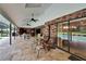 Inviting outdoor patio with pool view, featuring a mix of seating and relaxation areas at 414 Summit Chase Dr, Valrico, FL 33594