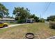 A home featuring a large front yard with a driveway and street access at 5106 15Th S Ave, Gulfport, FL 33707