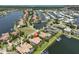 Waterfront property with private boat dock and lush landscaping in a beautiful waterfront community at 5417 Tybee Island Dr, Apollo Beach, FL 33572
