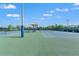 Well maintained community tennis courts on a bright sunny day, ready for play at 6123 Golden Nettle Dr, Apollo Beach, FL 33572