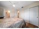 Bedroom featuring hardwood flooring and closet at 6282 41St N Ave, St Petersburg, FL 33709