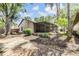 Spacious backyard with a screened patio, perfect for outdoor entertaining at 660 Channing Dr, Palm Harbor, FL 34684