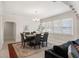 Elegant dining room with stylish seating and abundant natural light at 909 E 15Th Ave, Tampa, FL 33605
