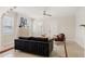 Comfortable living room with a fireplace, soft lighting, and relaxing ambiance at 909 E 15Th Ave, Tampa, FL 33605