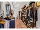 Large walk-in closet with custom shelving and storage solutions at 122 Miramar Ne Blvd, St Petersburg, FL 33704
