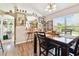 Dining room with a view into the kitchen at 12716 Evington Point Dr, Riverview, FL 33579
