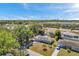 Beautiful aerial view of the property, showcasing its mature trees and proximity to amenities at 1732 63Rd N Ave, St Petersburg, FL 33702