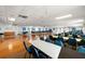 This meeting room is large and features many tables and chairs for gatherings and presentations at 19029 Us Highway 19 N # 5-14, Clearwater, FL 33764