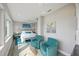 Bright bedroom with sitting area, coastal decor, and ample natural light at 2010 20Th Avenue Pkwy, Indian Rocks Beach, FL 33785