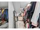 Spacious walk-in closet featuring ample storage and organization space for clothes and accessories at 2010 20Th Avenue Pkwy, Indian Rocks Beach, FL 33785