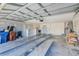 Spacious two-car garage with lots of room for storage and parking at 22943 Sills Loop, Land O Lakes, FL 34639