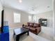 Bonus room featuring hardwood floors, lots of natural light and neutral walls at 2890 Alexandria Marie Ln, Lutz, FL 33559