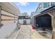 Backyard view with a storage shed and gazebo offering potential for creative landscaping and outdoor living at 301 14Th Ave, Indian Rocks Beach, FL 33785