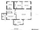 Home floor plan featuring two bedrooms, two bathrooms, living room, dining room, and storage at 301 14Th Ave, Indian Rocks Beach, FL 33785
