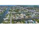 Extensive view of neighborhood canal and homes. Perfect area for boating with access to open water at 4464 Neptune Dr, Hernando Beach, FL 34607