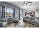 Open-concept living room seamlessly connects to the kitchen, providing ample natural light and a welcoming atmosphere at 4464 Neptune Dr, Hernando Beach, FL 34607