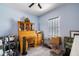 Office space featuring a wooden roll top desk, blinds, and a pet crate at 4464 Neptune Dr, Hernando Beach, FL 34607