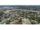 Aerial shot of the home in a neighborhood near major roadways and area attractions at 4609 S Shamrock Rd, Tampa, FL 33611
