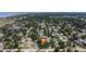 Picturesque aerial of a residential area with mature trees, close to the water, and easy access to local conveniences at 4609 S Shamrock Rd, Tampa, FL 33611