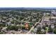 Aerial view of a lush, green neighborhood showcasing the property's proximity to urban amenities and natural beauty at 4609 S Shamrock Rd, Tampa, FL 33611