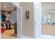 View of the walk-in closet from the bathroom at 465 Holly Hill Rd, Oldsmar, FL 34677