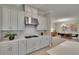 Well-appointed kitchen featuring modern appliances, sleek countertops, and ample cabinet space with gas range at 4795 Freccia Loop, Wesley Chapel, FL 33543