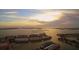 Aerial view of the Buckingham Building showcasing waterfront views and the Gulf at 6060 Shore S Blvd # 903, Gulfport, FL 33707