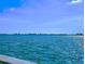 Panoramic waterfront view highlighting the city skyline in the distance at 6060 Shore S Blvd # 903, Gulfport, FL 33707