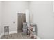 Empty utility room with an entrance for the laundry hookups at 6433 Werner Ave, New Port Richey, FL 34652
