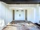 Inviting front entrance features double doors and decorative glass block sidelights at 6602 Winding Brook Dr, New Port Richey, FL 34655