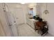 Functional kitchen featuring tile floors and essential appliances at 9805 110Th Ln, Seminole, FL 33772
