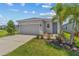 Attractive single-Gathering home with a well-maintained lawn and palm tree at 10945 High Noon Trl, Parrish, FL 34219