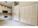 Bright kitchen with white cabinets, stainless steel appliances, and a pantry at 11641 Branch Mooring Dr, Tampa, FL 33635